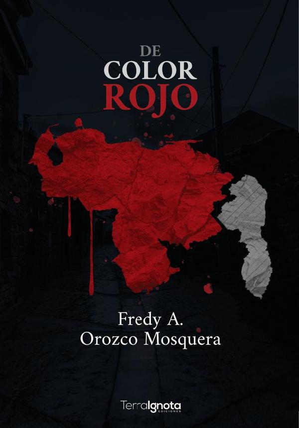 De color rojo