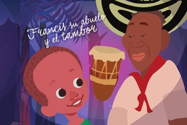 Francis, su abuelo y su tambor