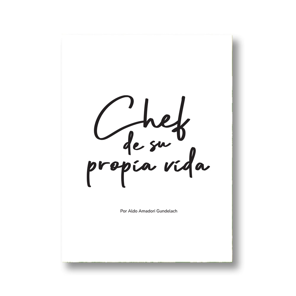 libro, experiencia de vida, libro familiar, chef